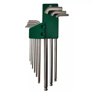 اچار الن بلند 9 عددی هانس Hans Tools 9Pcs Hex Key Wrench Set - Ball Points
