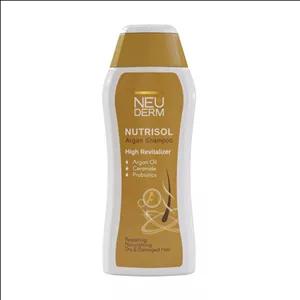 شامپو تقویتی روغن آرگان نوتریسل نئودرم|Neuderm nutrisol argan shampoo