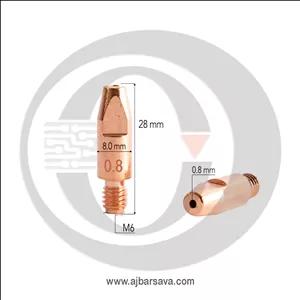 نازل CO2 میگ سایز M6×28×0.8