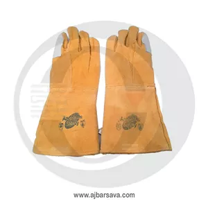 دستکش جوشکاری آرگون بلند آمریکایی سیم دوز