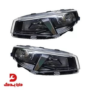 چراغ جلو سمت راست و سمت چپ بسته بندی 2 عددی کروز مناسب برای تارا