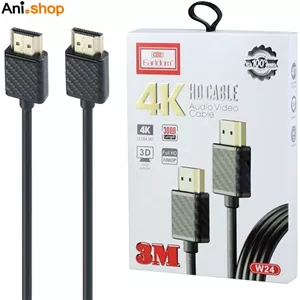 کابل HDMI CABLE 4K EARLDOM -W24 -2M