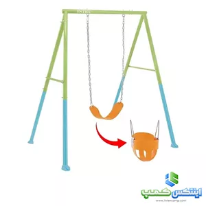 تاب کودک پایه فلزی اینتکس همراه نشیمن شورتی کد 44113