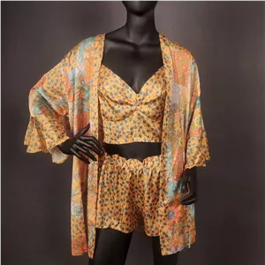 Golden Muse Satin Set
