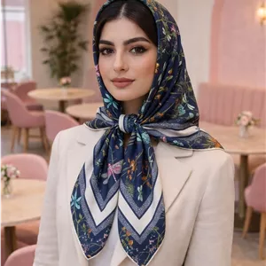 روسری ابریشم جنگل دیور