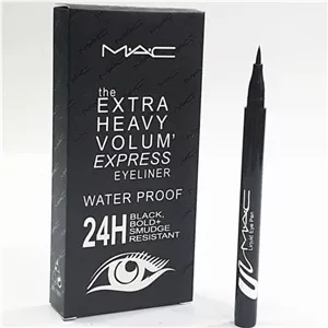 خط چشم ماژیکی مک (MAC) | ضدآب، فوق مشکی و ماندگاری ۲۴ ساعته