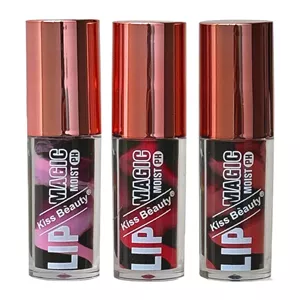 لیپگلاس بستنی جادویی Kiss Beauty