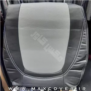 روکش صندلی کیا پیکانتو Picanto چرم مشکی طوسی