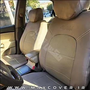 روکش صندلی هیوندایی آزرا 2006 تا 2011 چرم کرم