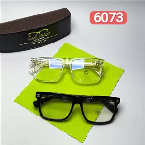 عینک طبی کروم هارتز Chrome hearts مدل 6073 دسته سیم