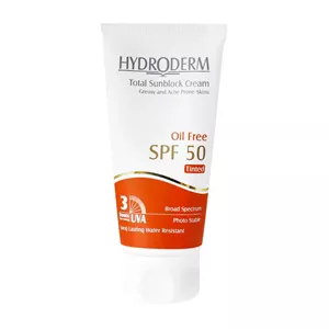 کرم ضد آفتاب فاقد چربی هیدرودرم رنگی SPF50