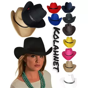 کلاه کابویی کمربند دار کد 5558