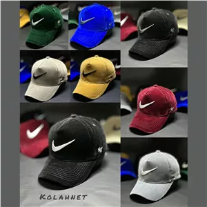 کلاه بیسبالی مخمل 47 طرح  نایک کد 6092