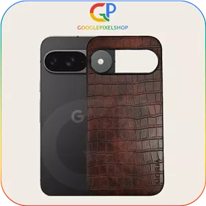 قاب چرمی کروکودیلی گوشی گوگل مدل Google Pixel 9 برند AIORIA