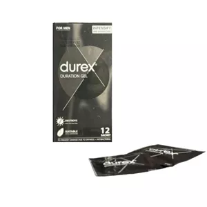 ژل فوق تاخیری دورکس اصل بدون بی‌حسی  بسته ۱۲ عددی | Durex Delay Gel Original 