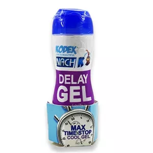 ژل تاخیری کدکس مدل Delay Gel MAX Time Stop | کنترل انزال و افزایش مدت رابطه، 90 میلی‌لیتر 