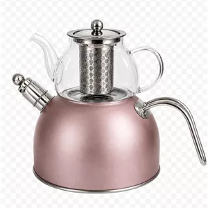 کتری و قوری سوتی رنگی وردا
