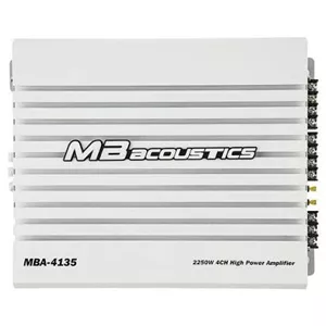 آمپلی فایر چهار کانال ام بی آکوستیک مدل MBA-4135