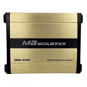 آمپلی فایر ۴ کانال ام بی آکوستیک مدل MBA-4105
