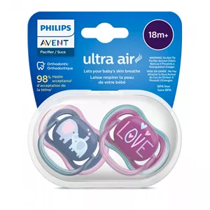 پستانک  18 ماه Ultra Air LOVE کد SCF349/22 اونت فیلیپس Avent