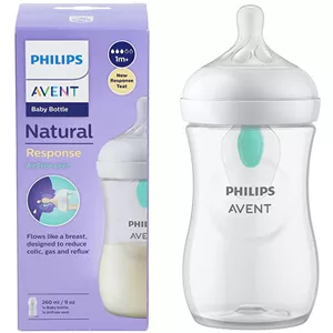 شیشه شیر سوپاپ دار (آنتی کولیک) 260 میلی لیتر فیلیپس اونت Philips Avent
