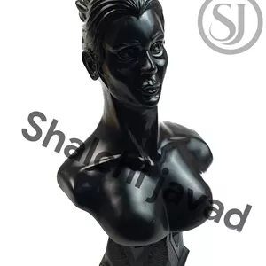 تندیس مانکن رخ کامل مشکی