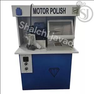موتور پولیش جواهرسازی دو موتوره با سیستم مکنده ذرات