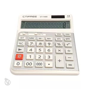 ماشین حساب ۱۴ رقمی سی تی فری مدل CT-140E