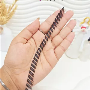 مژه مصنوعی کاشت فیشر ریسه‌ای (سایز ۱۶ فشن) (بالاترین کیفیت مژه کاشت)