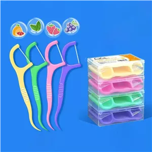 نخ دندان کمانی dental flossers