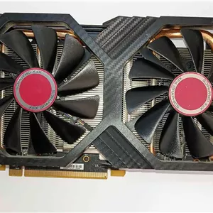 کارت گرافیک XFX RX580 8GB استوک پیچ پلمپ دارای جعبه (استوک-دارای جعبه-پیچ پلمپ-صدای کویل دارند-دما زیر 85)