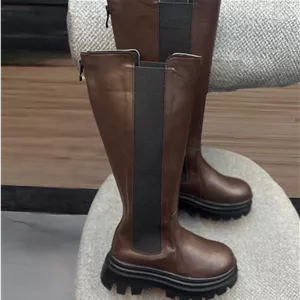 بوت بلندقهوه ای