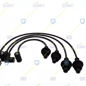 وايرهاي شمع موتورXU7P(دست كامل) مناسب برای پژو پارس (ایساکو) کد: 2320102199 برند : ایساکو 99-یدک میهن