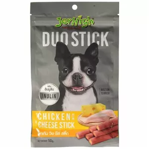 تشویقی سگ جرهای مغزدار chicken cheese stick