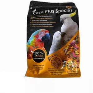 غذای آجیلی کاسکو طوطی آرا کاکادو کوکو پلاس