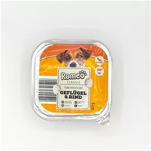 ووم سگ رومئو با طعم گوشت و ماکیانWoom Romeo Dog