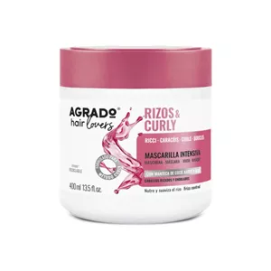ماسک مو آگرادو Agrado مدل Rizos & Curly مناسب برای مو فر حجم 400 میلی لیتر
