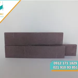 آجر نسوز نما قهوه ای 7×33