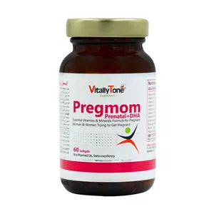 سافت ژل پرگمام (پریناتالدی اچ ای) 60 عددی ویتالی تون