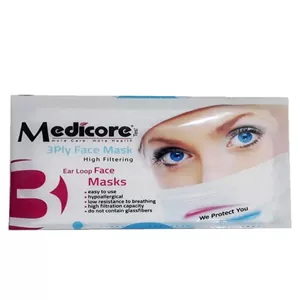 ماسک جراحی 5 عدد مدیکور