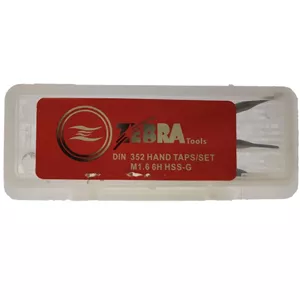 قلاویز دستی میلیمتر  HSS-GM 1.6 زبرا  ZEBRA
