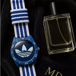 ساعت اسپرت ورزشی آدیداس adidas کد 037 با بند کنفی ضد عرق و بدنه فولادی