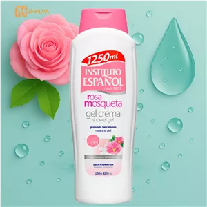 شامپو بدن اسپانول مدل Rosa Mosqueta گل رز 1250 میل