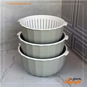 کاسه و آبکش آلابون زیباسازان