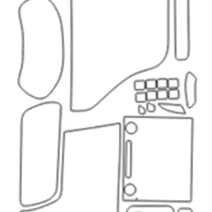 محافظ کابین سوپر رویال بهمن G9 (32 تکه)