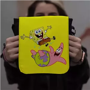 کیف دوشی طرح انیمیشن باب اسفنجی و پاتریک Bob sponge
