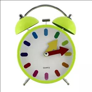 ساعت رومیزی زنگدار رنگ سبز کد Quartz