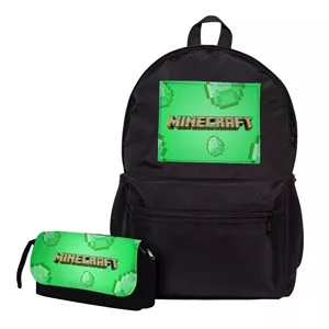 کوله پشتی و جامدادی مدرسه ماینکرافت یا ماینکرفت minecraft