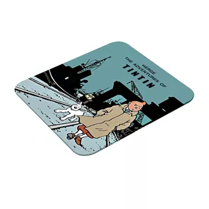 ماوس پد طرح تن تن در بندرگاه مدل tintin کد 01