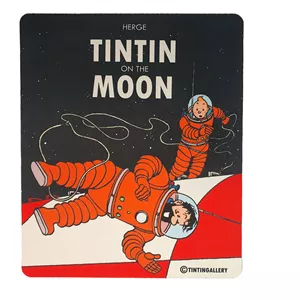 ماوس پد مدل تن تن طرح سفر به ماه